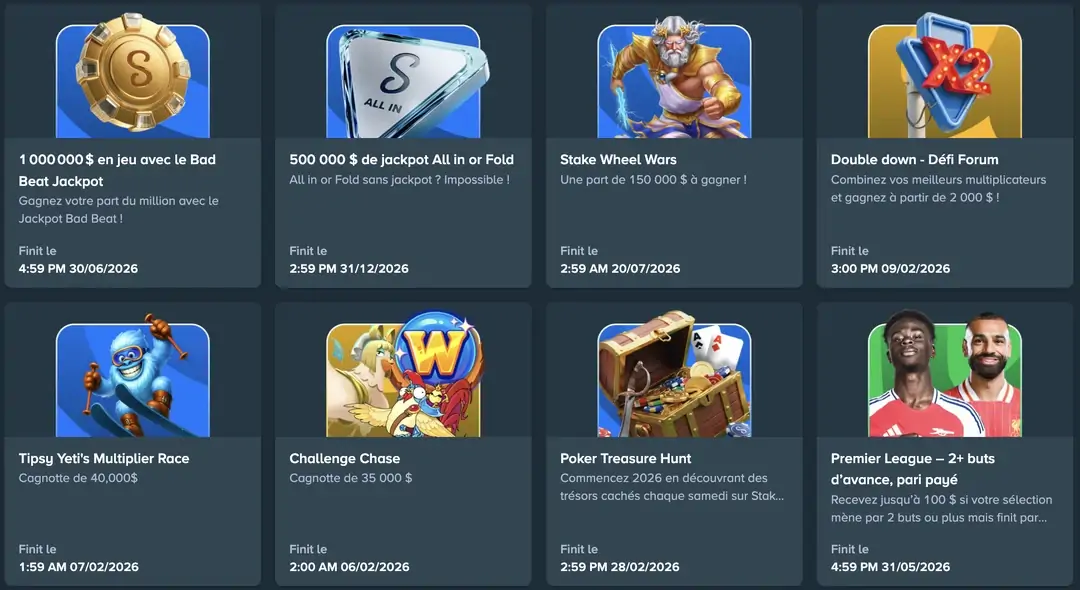 Bonus de casino en ligne