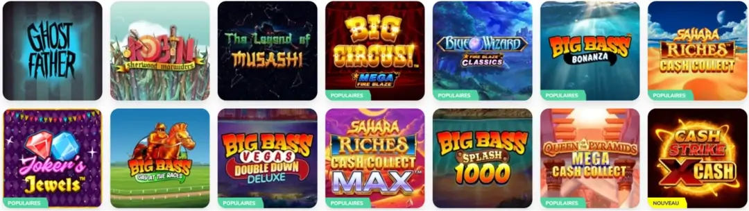 Machines à sous dans les casinos en ligne