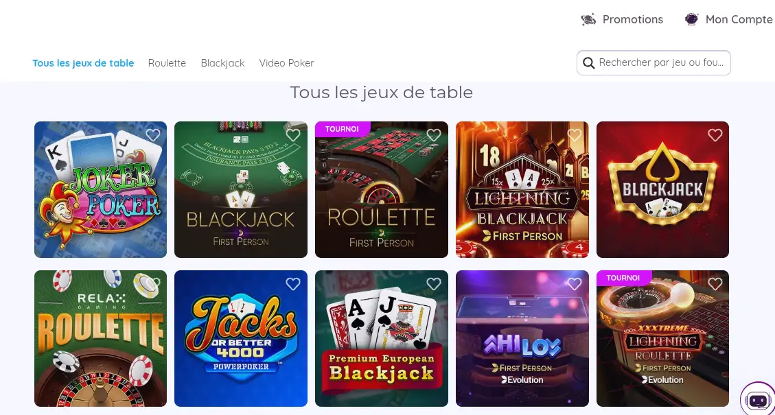 Casino en ligne Québec