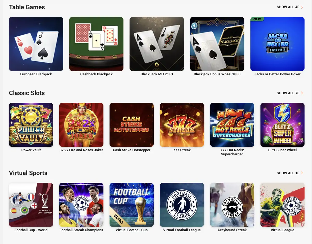 Casino en ligne argent réel