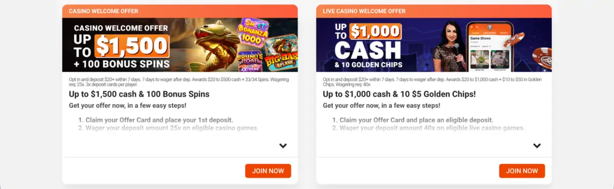 Casino dépôt 20 $