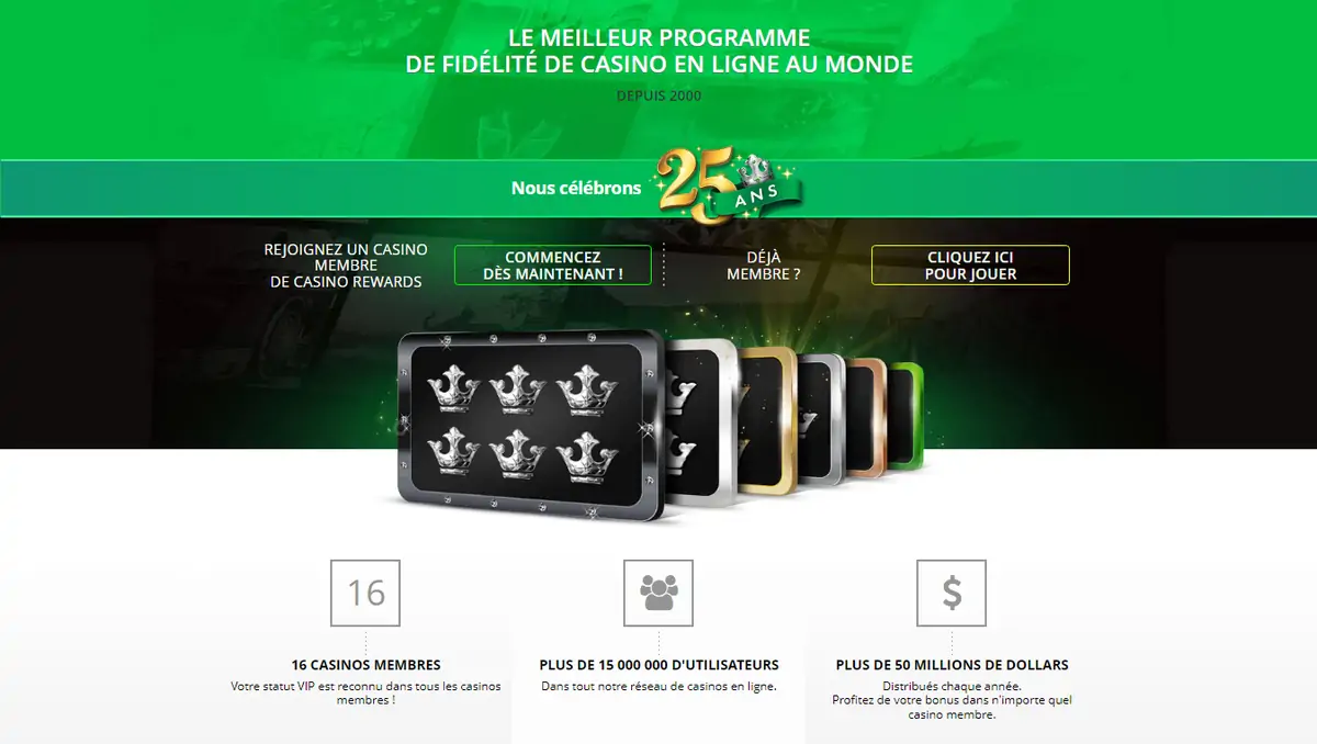 Casino Rewards Casinos au Canada Casino Rewards