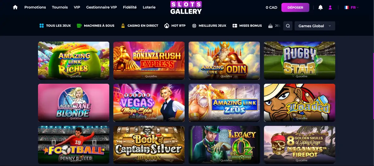 Slots Gallery