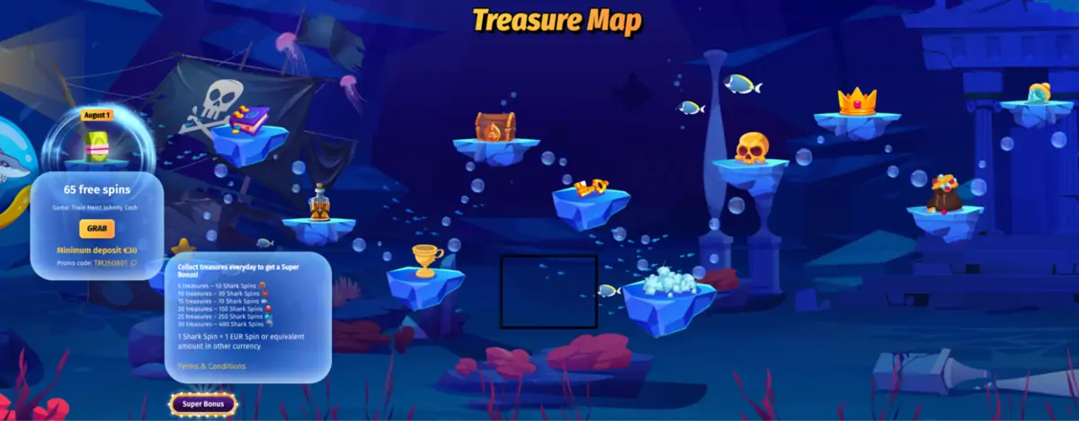 Casino WinShark Super Bonus
