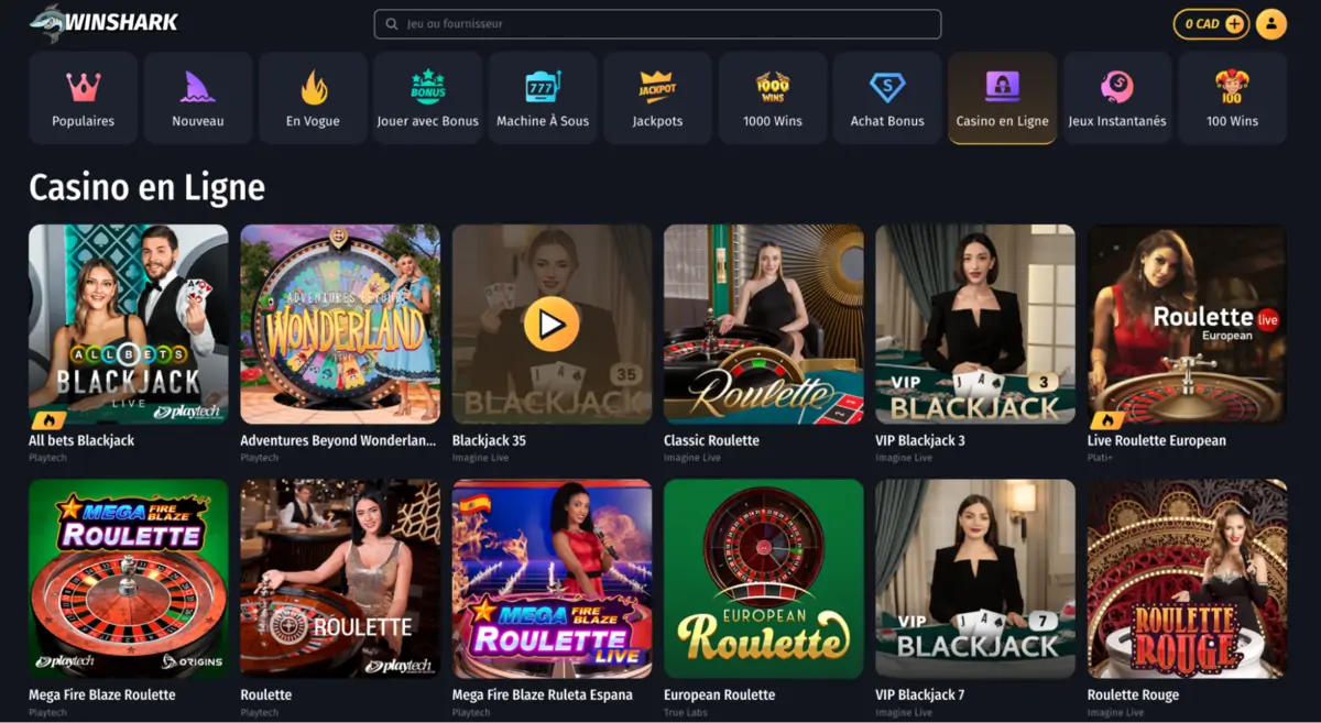 Casino en direct