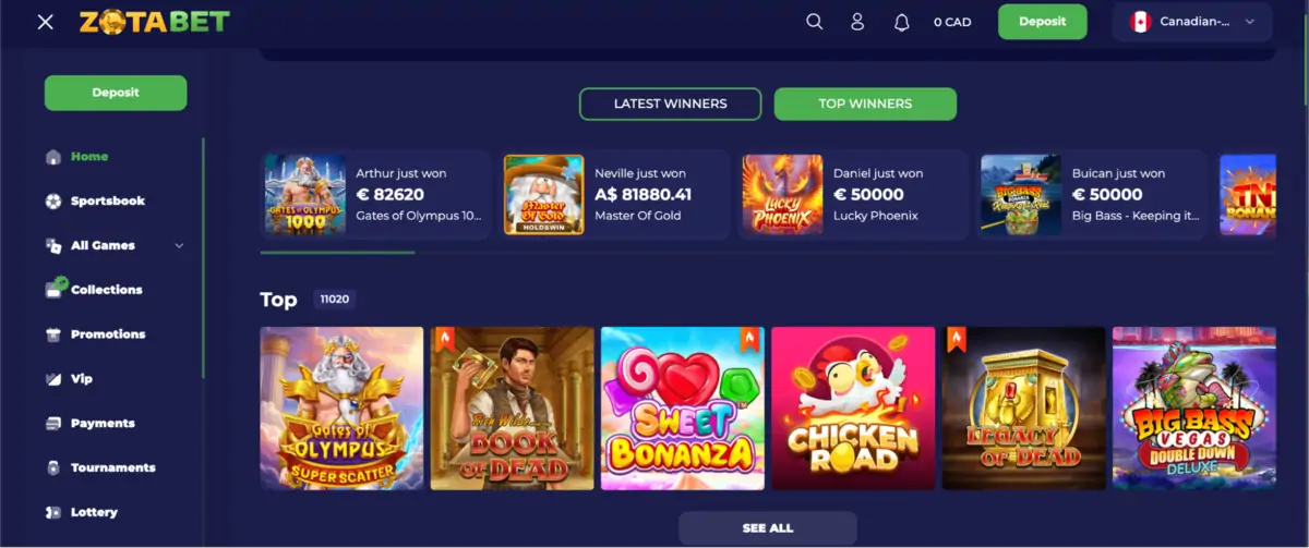 ZotaBet Casino