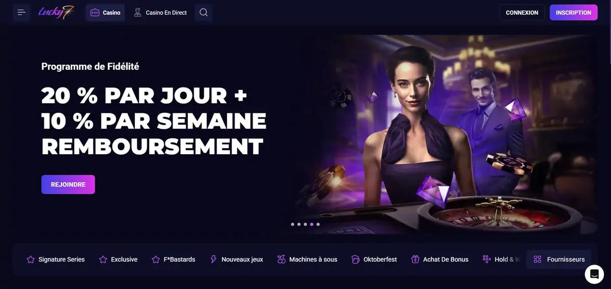 Lucky7even Casino