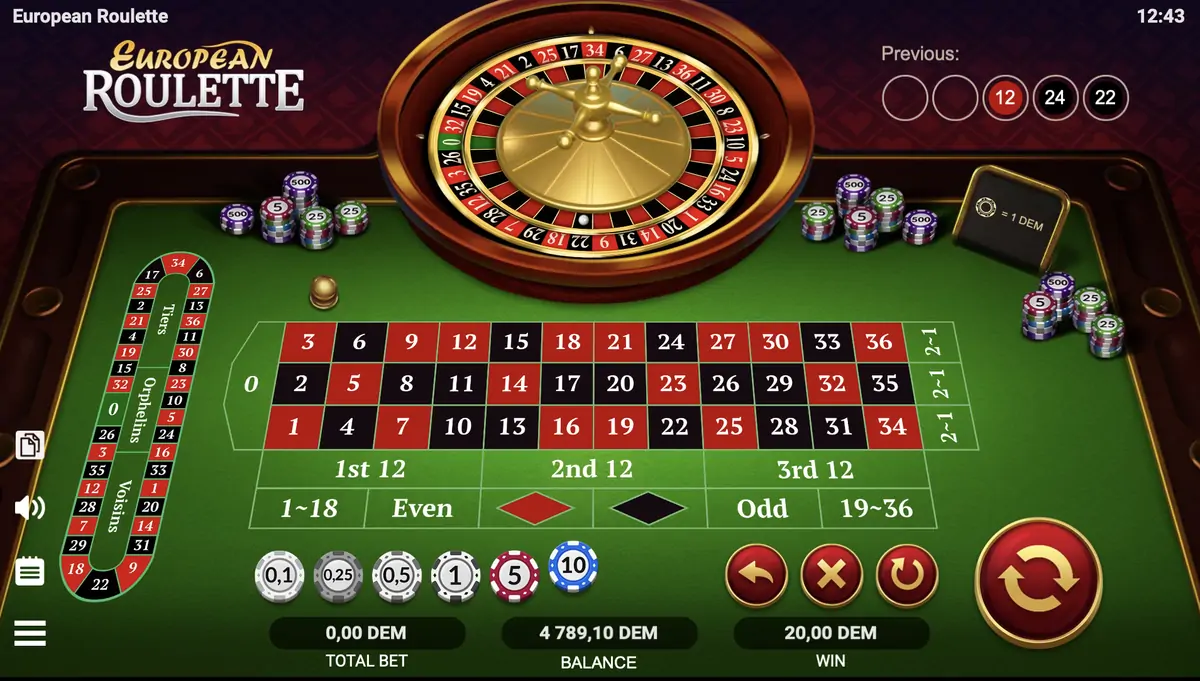 European Roulette