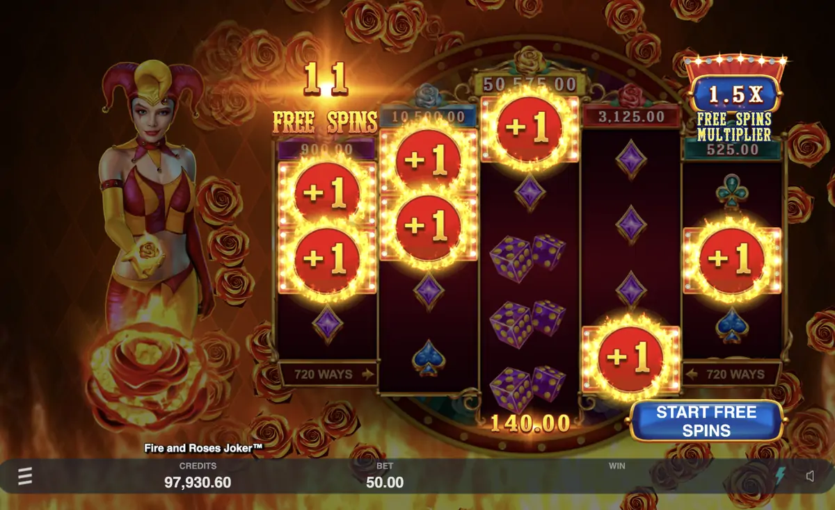 Fire and Roses Joker