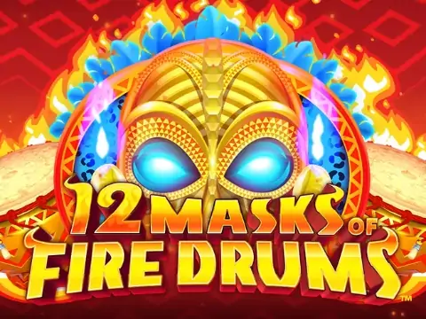 12 Masks of Fire Drums
