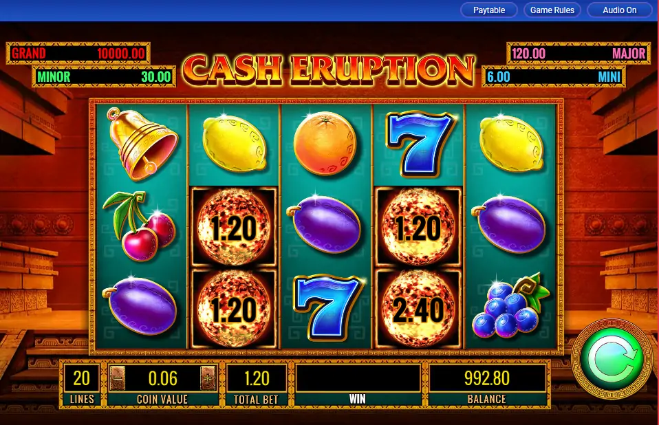 Cash Eruption