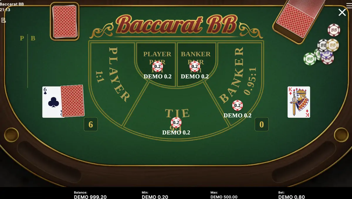 Le jeu Baccarat BB au Canada Le jeu Baccarat BB